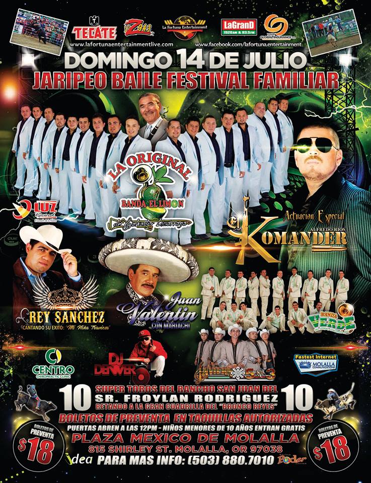 LA ORIGINAL BANDA EL LIMÓN DOMINGO 14 DE JULIO